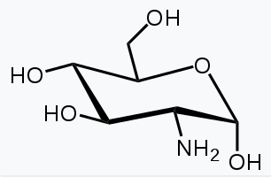 Химическая формула глюкозамина