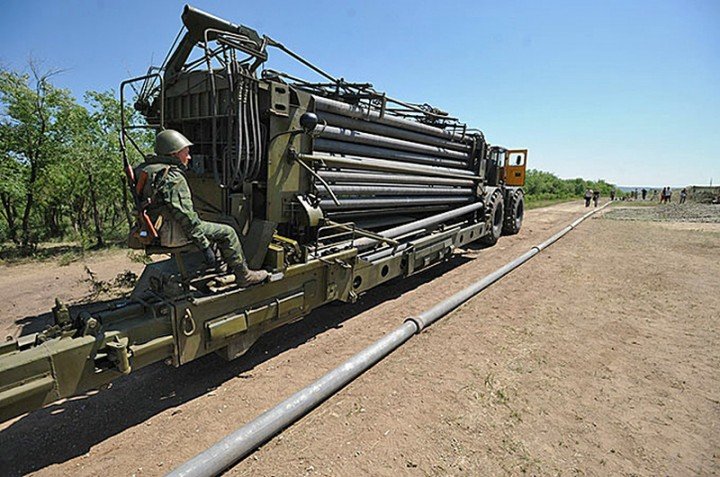 Российские военные начали подачу пресной воды в Крым