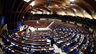 Зал заседаний Парламентской ассамблеи Совета Европы. Архивное фото