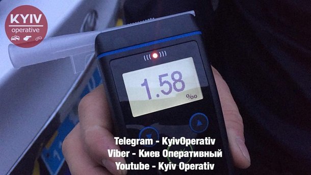 Побил десяток машин: появились фото и видео с пьяным водителем, устроившим дикие гонки в Киеве