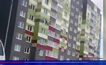 Появилось видео падения мальчика с седьмого этажа в Минске