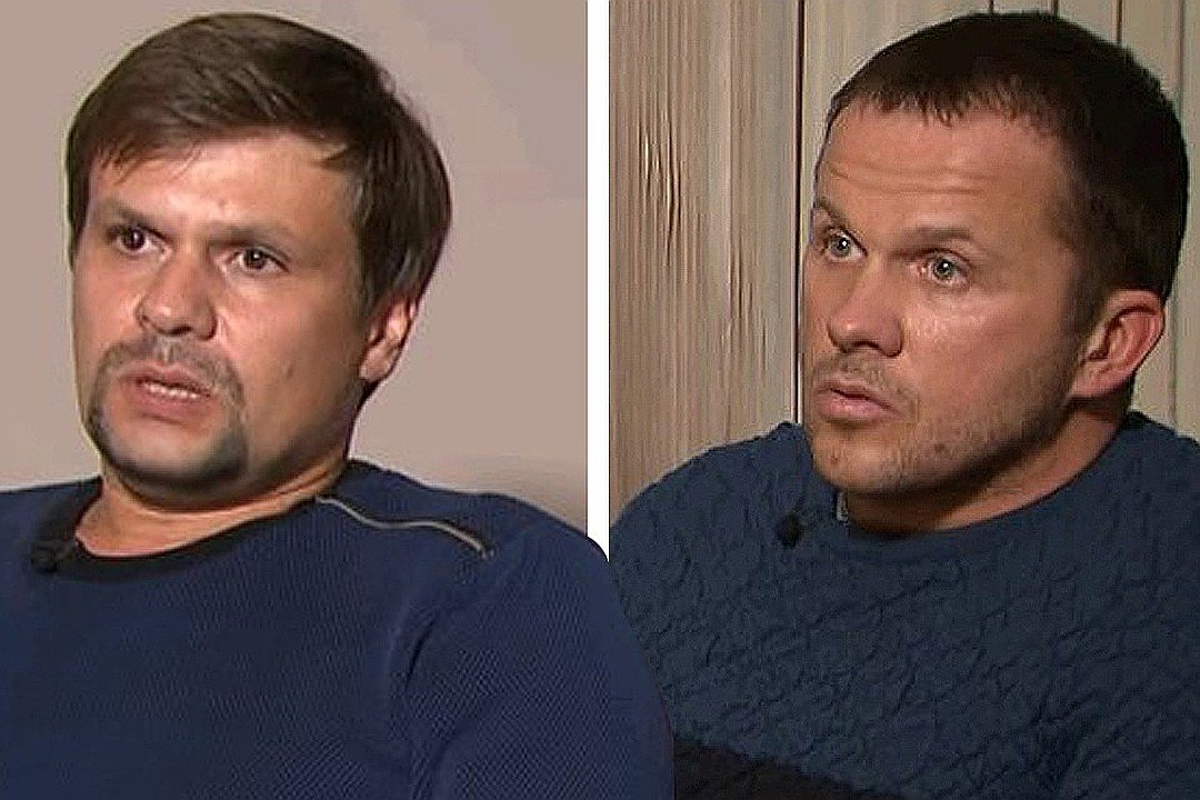 Россияне Алексей Петров и Руслан Боширов отрицают свою причастность к отравлению Скрипалей. Фото: YouTube