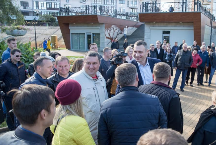 Кличко: Киев охотно делится опытом по обустройству современных зон отдыха с другими городами