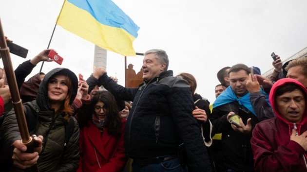 Петр Порошенко на Майдане Независимости. Фото: eurosolidarity.org