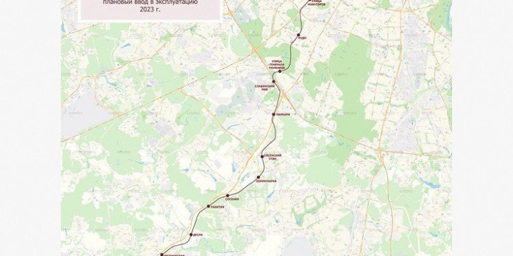 Опубликована карта новой ветки московского метро — Рамблер/новости