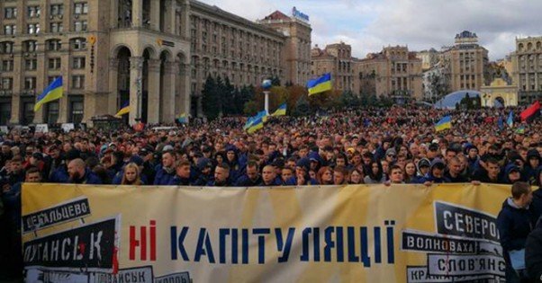 В Киеве на массовые мероприятия 8-9 декабря заявлены несколько десятков тысяч человек