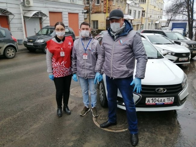 Image for Нижегородское правительство предоставило автомобили для волонтеров