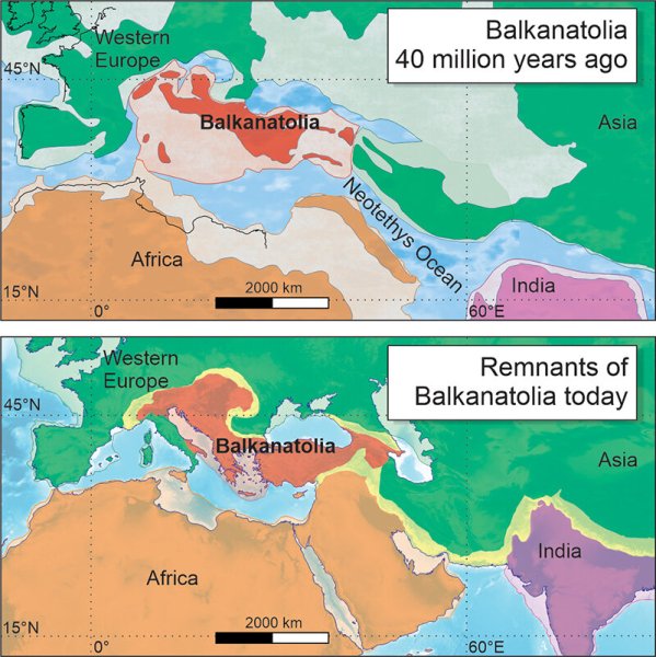 карта, Балканатолия, фото