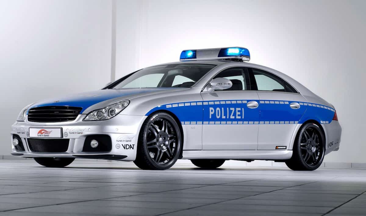 2006 Mercedes Benz CLS Class Rocket Police Car by Brabus 001