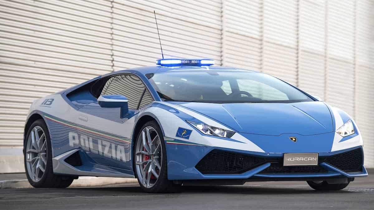 Lamborghini Gallardo Italian Police