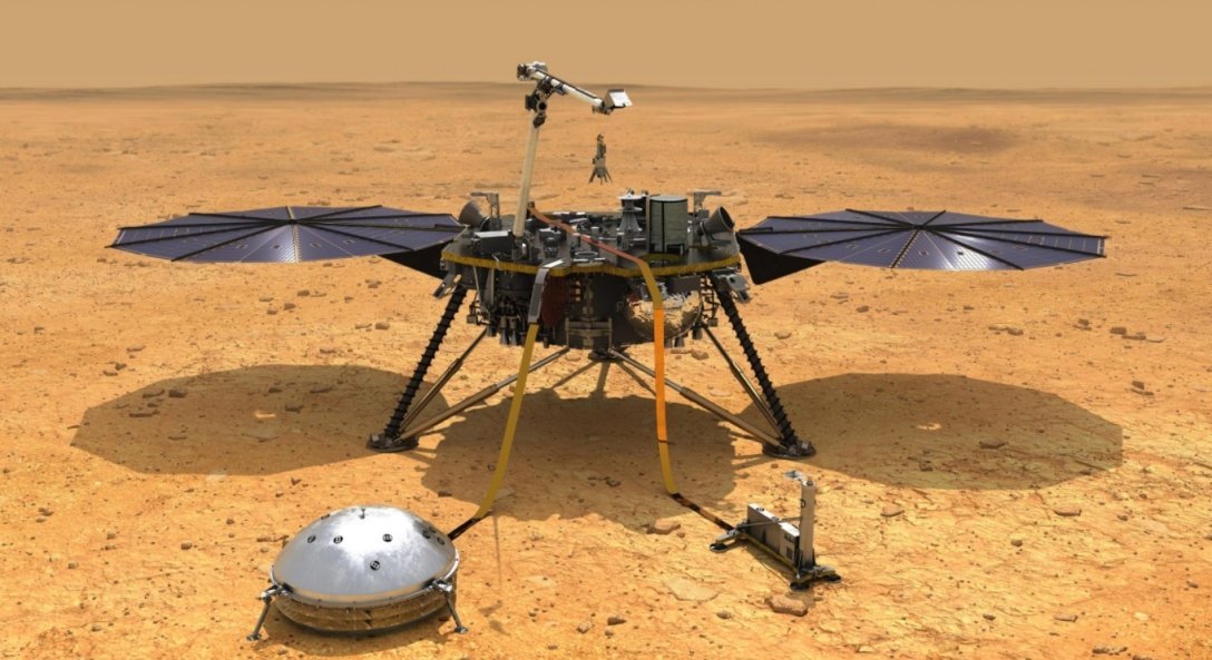 Аппарат InSight, Марс