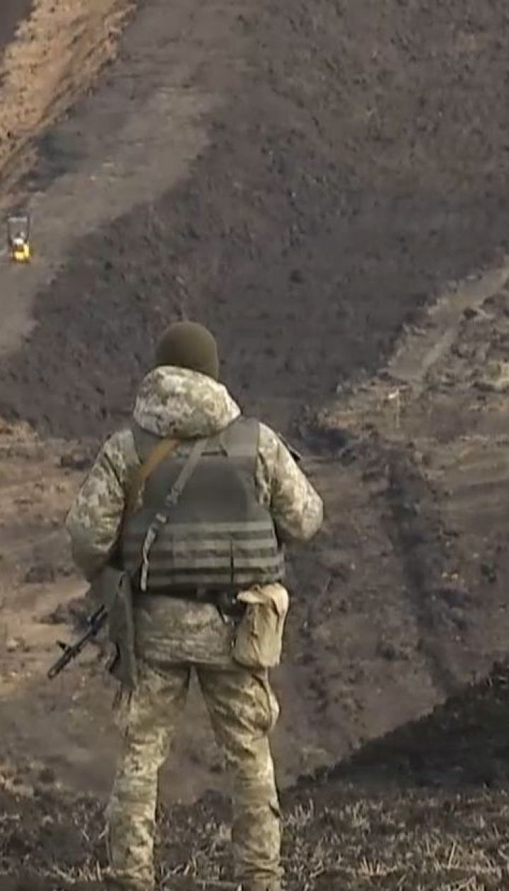 Вдоль российско-украинской границы строят оборонительное сооружение