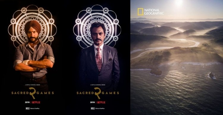 плакаты сериала Netflix и обложка журнала National Geographic